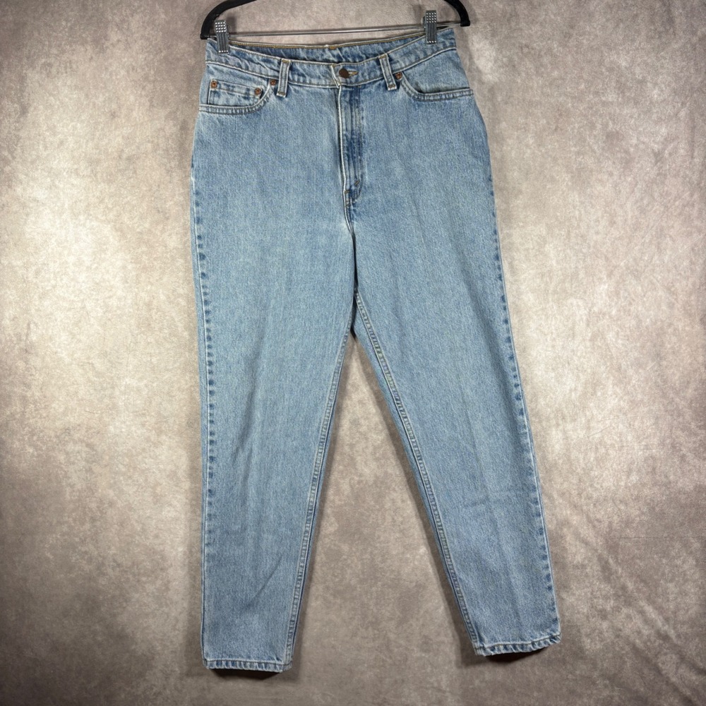 Vintage Levi's Jeans Womens 13 SHT Blue 512 Slim Fit Tapered Leg Mom Denim 90s